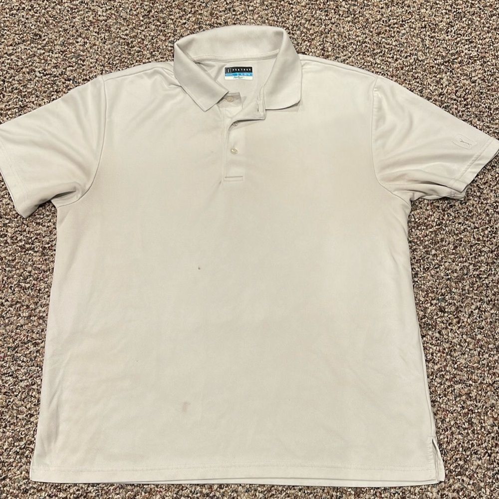 Mens PGA TOUR golf tee white